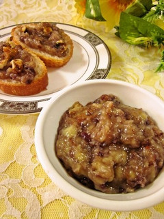 バナナ&小豆餡deジャム~ホットミルク-レシピのメイン写真