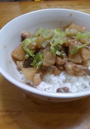 牛すじ丼-レシピのメイン写真