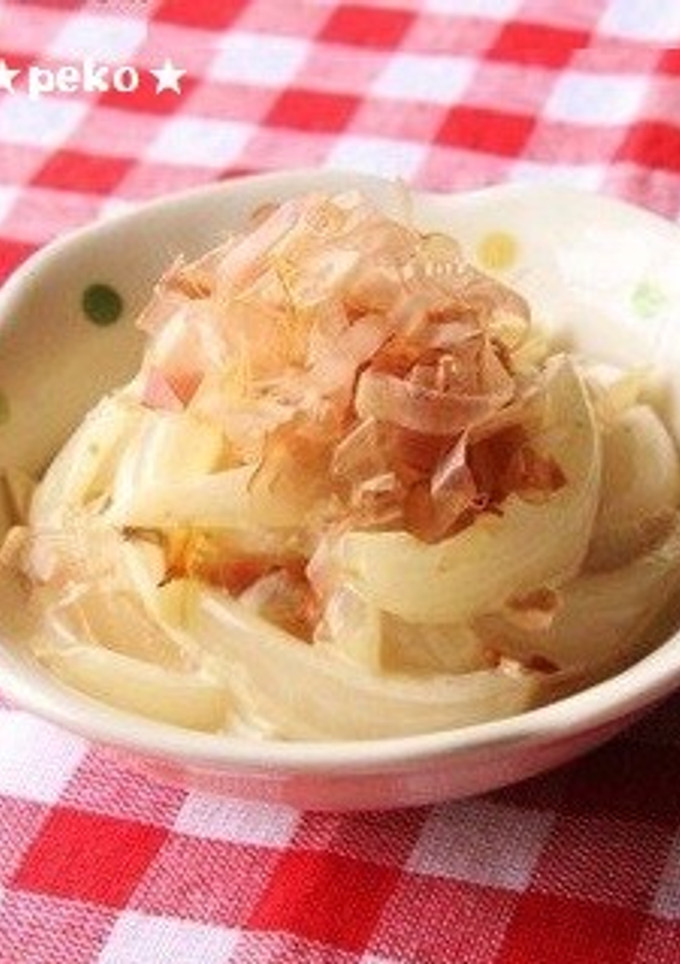 簡単節約☆玉ねぎのオイマヨおかか和え☆-レシピのメイン写真