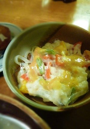 新食感?!パプリカぷるぷるミルクサラダ-レシピのメイン写真