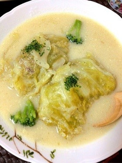 ロールキャベツ☆豆乳クリーム煮-レシピのメイン写真