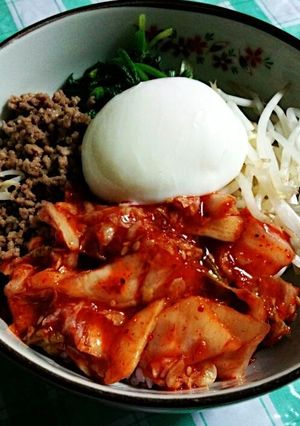 簡単！美味！なビビンバ丼-レシピのメイン写真