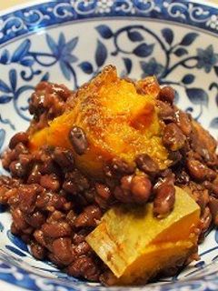 小豆と南瓜の煮物-レシピのメイン写真