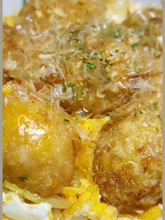 男のロマンだ!こんなんあり?たこ焼き丼-レシピのメイン写真