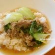 牛肉と青梗菜の中華風あん