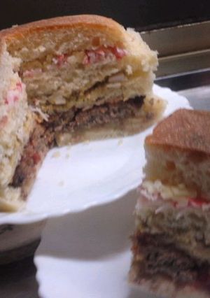 ガッツり！ビッグなハンバーガー-レシピのメイン写真