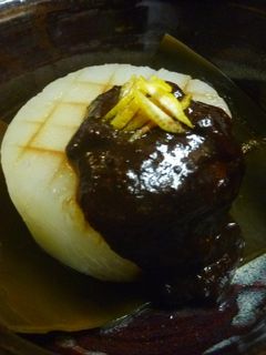 ふろふき大根☆赤味噌ダレ-レシピのメイン写真