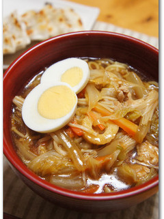 白菜たっぷり★ぽかぽかラーメン-レシピのメイン写真