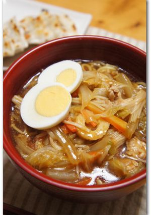 白菜たっぷり★ぽかぽかラーメン-レシピのメイン写真