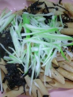 アラメの生姜パスタ-レシピのメイン写真