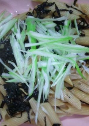 アラメの生姜パスタ-レシピのメイン写真