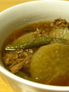 大根とツナの煮物♪-レシピのメイン写真