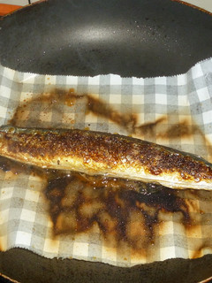 パパの焼き丸干しサンマ②-レシピのメイン写真
