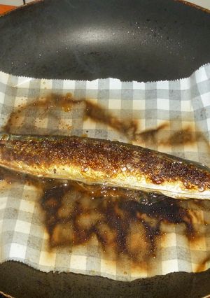 パパの焼き丸干しサンマ②-レシピのメイン写真