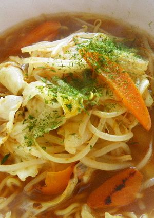 サッポロ一番麺の力中華そば醤油味を・・-レシピのメイン写真