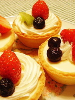 *クリスマス*チーズケーキタルト*-レシピのメイン写真