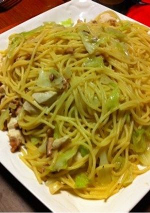 ささみと塩辛のパスタ♡-レシピのメイン写真