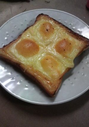 マヨチーズトースト-レシピのメイン写真