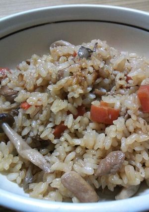 おかわり！我が家の炊き込み御飯-レシピのメイン写真