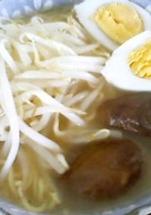 麺の力で具沢山もやしラーメン-レシピのメイン写真