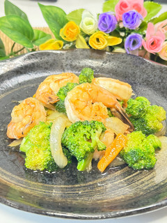 やみつき🍤えびとブロッコリーのうま塩炒め-レシピのメイン写真
