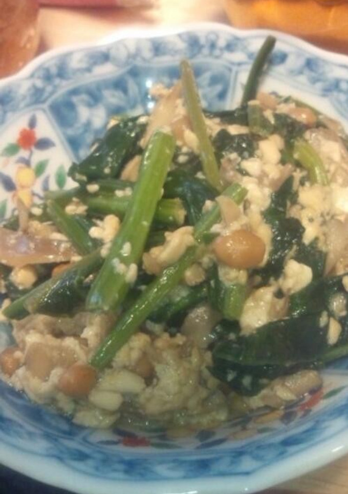 糸引き青菜の白あえ-レシピのメイン写真