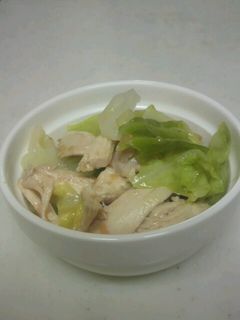 キャベツとササミの梅サラダ-レシピのメイン写真