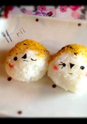 キャラ弁に＊ふりかけで簡単可愛いおにぎり-レシピのメイン写真