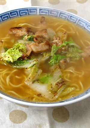 麺の力、野菜たっぷりおうち中華そば-レシピのメイン写真