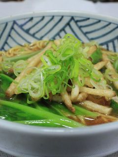 フライドポテトのせ醤油ラーメン-レシピのメイン写真