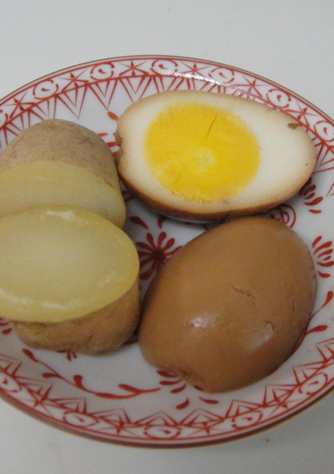[簡単]焼き肉のタレ煮玉子-レシピのメイン写真