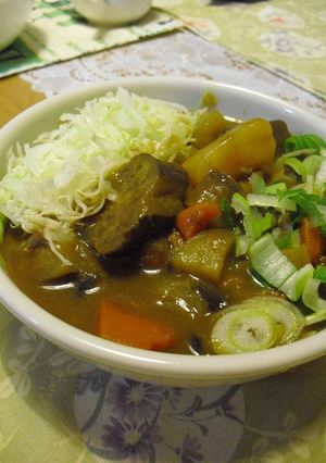 残ったカレーで、カレーキャベツ!!-レシピのメイン写真