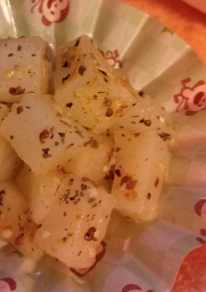 レンジで簡単 コロコロカレーポテト-レシピのメイン写真