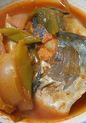 韓国の鯖煮込み(辛うま)-レシピのメイン写真