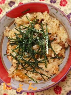 ☆簡単☆缶詰で美味しいさんま炊き込みご飯-レシピのメイン写真