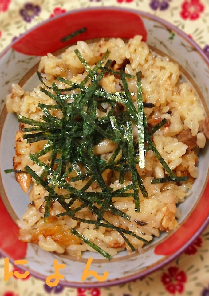 ☆簡単☆缶詰で美味しいさんま炊き込みご飯-レシピのメイン写真