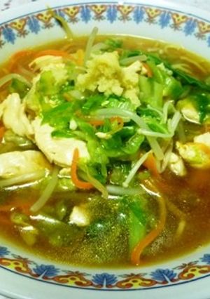 とろとろつるつるサッポロ一番麺の力-レシピのメイン写真