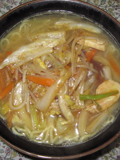 鶏ハムと野菜のあんかけラーメン-レシピのメイン写真