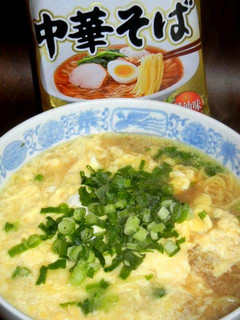 卵とじラーメン・サッポロ一番「麺の力」-レシピのメイン写真