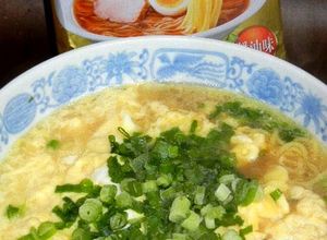 卵とじラーメン・サッポロ一番「麺の力」-レシピのメイン写真