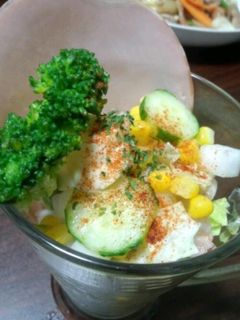 いつもの野菜でパフェサラダ♥-レシピのメイン写真