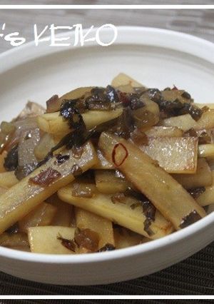 【農家のレシピ】大根と高菜のきんぴら-レシピのメイン写真
