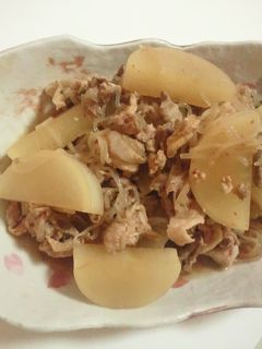ご飯がすすむ!大根のキムチ煮♪-レシピのメイン写真