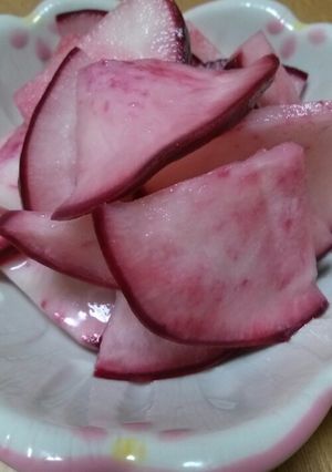 ∞赤かぶ甘酢漬け∞-レシピのメイン写真
