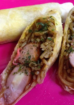 ちょいお腹を空かせた貴方に焼きそばロール-レシピのメイン写真