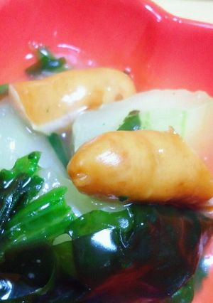 味付け簡単☆冬瓜とウインナーの煮物-レシピのメイン写真