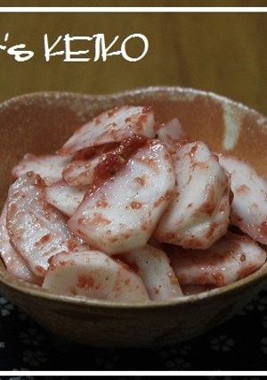 【農家のレシピ】こかぶの梅肉和え-レシピのメイン写真