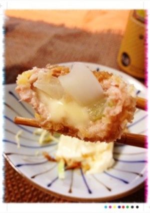 揚げないよ！ 豚コマ 玉ねぎ 一口カツ＊-レシピのメイン写真