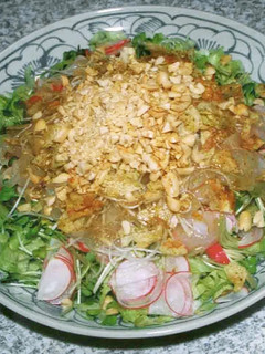 鯛の刺身の中華風サラダ-レシピのメイン写真