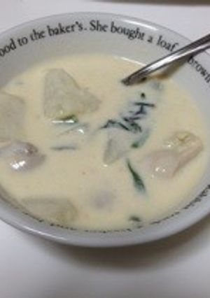 鶏肉と大根のみるく味噌すーぷ♡-レシピのメイン写真